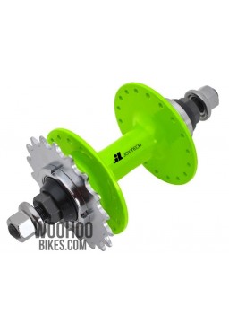 JOYTECH Rear Hub, Fixed Gear, Road Bike, Track 36H Green