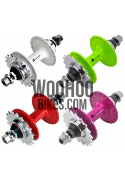 JOYTECH Fix / Fix Rear Hub, Fixed Gear, Road Bike, Track 36H Magenta