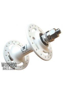 NOVATEC A165SBT Front Hub, Fixed Gear, Road Bike 32H White