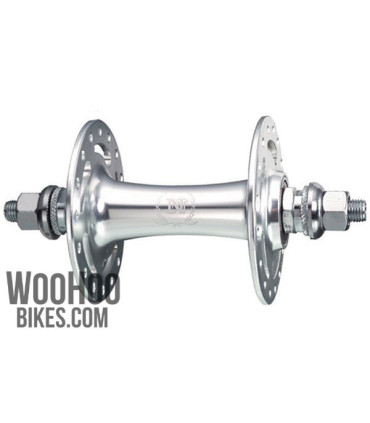NOVATEC A165SBT Front Hub, Fixed Gear, Road Bike 32H Silver