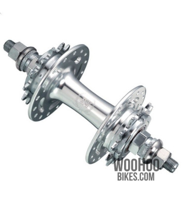 Piasta tył NOVATEC A166SBT Ostre Koło Fix 16T / Fix17T 36H Srebrna