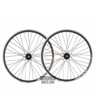 JOYTECH 30mm Wheelset Fixed Gear,Fix Black