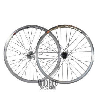 JOYTECH 30mm Wheelset Fixed Gear,Fix Silver