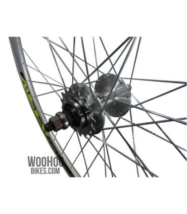 JOYTECH 30mm Wheelset Fixed Gear,Fix Silver
