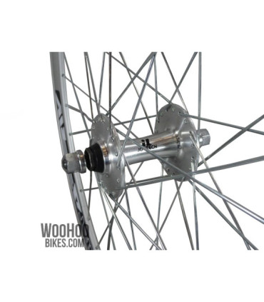 JOYTECH Front Wheel 43mm Fixed Gear, Fix, Silver