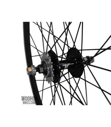 JOYTECH Wheels 43mm Fixed Gear, Fix, Black