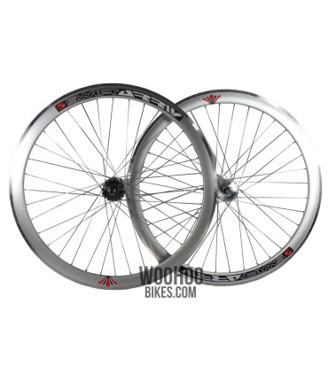 JOYTECH Wheels 43mm Fixed Gear, Fix, Silver